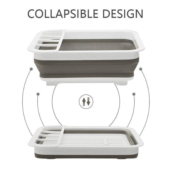 Lisslune | Foldable Easy Dish Drying Rack