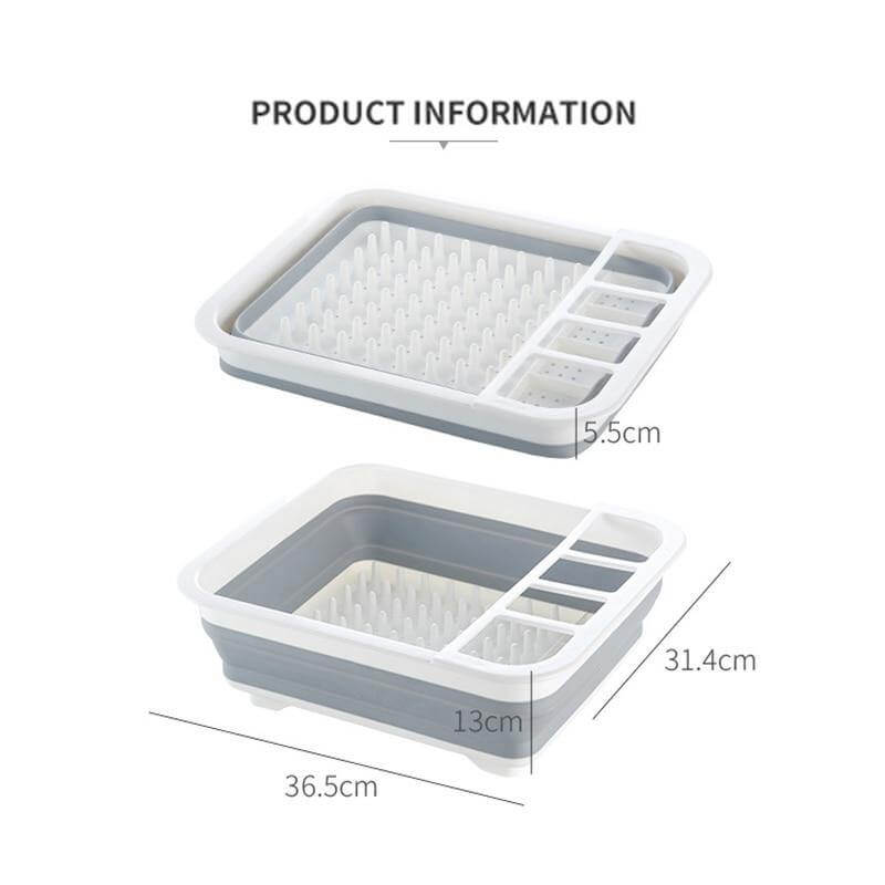 Lisslune | Foldable Easy Dish Drying Rack