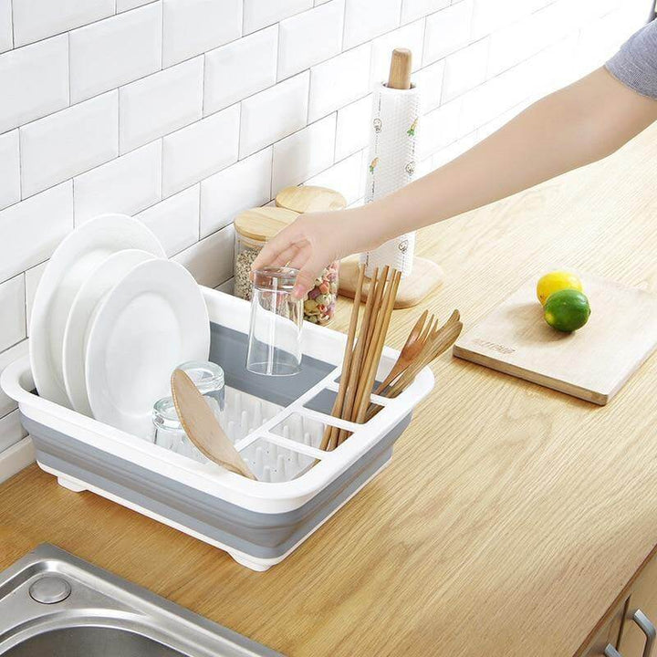 Lisslune | Foldable Easy Dish Drying Rack