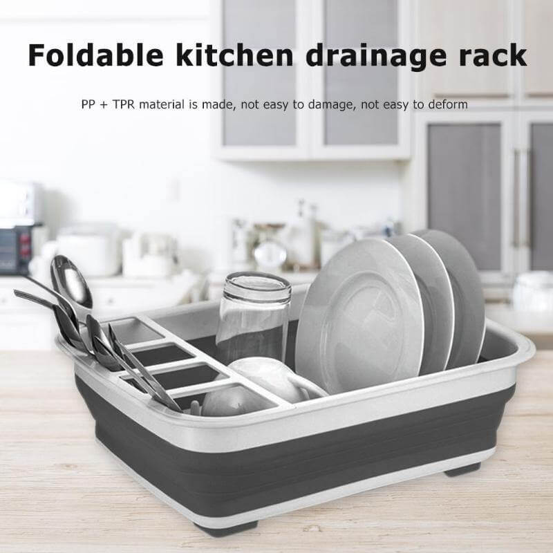 Lisslune | Foldable Easy Dish Drying Rack