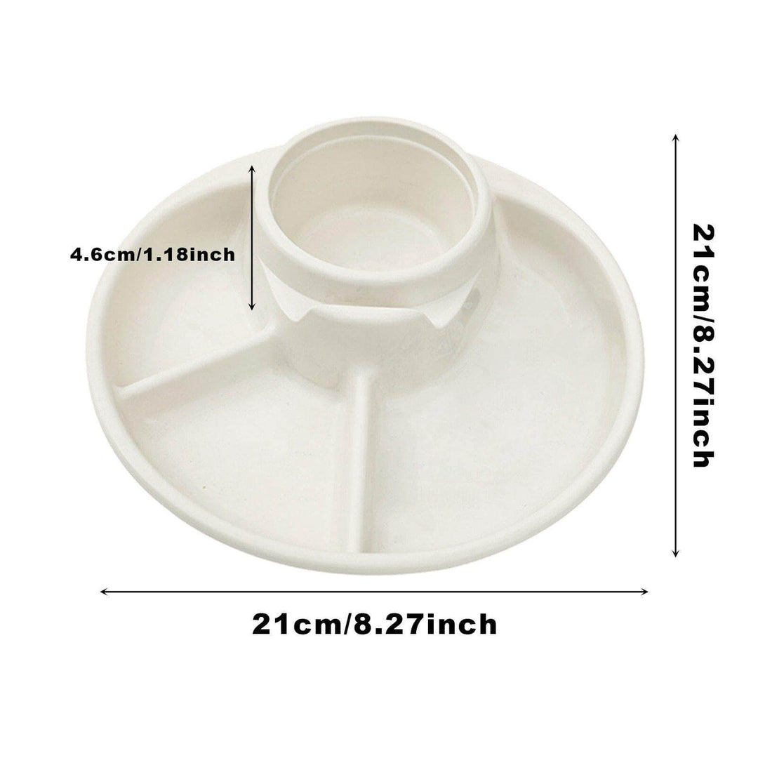 Lisslune | Portion Control Divided Food Plate