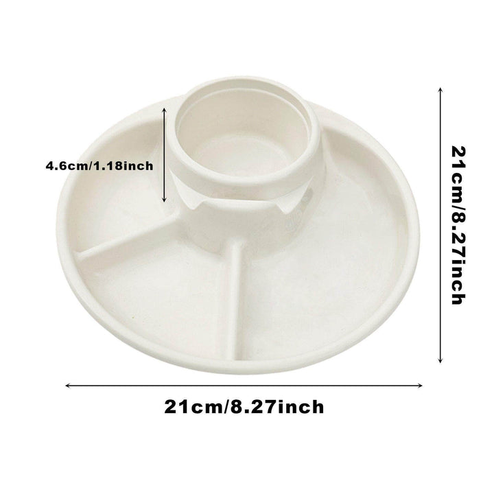 Lisslune | Portion Control Divided Food Plate