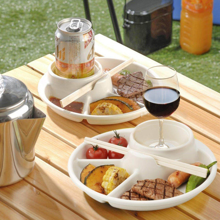 Lisslune | Portion Control Divided Food Plate