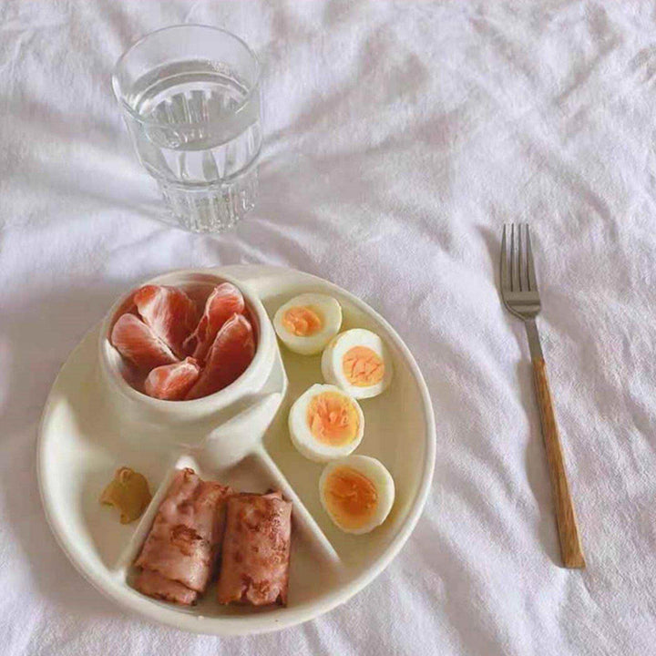 Lisslune | Portion Control Divided Food Plate