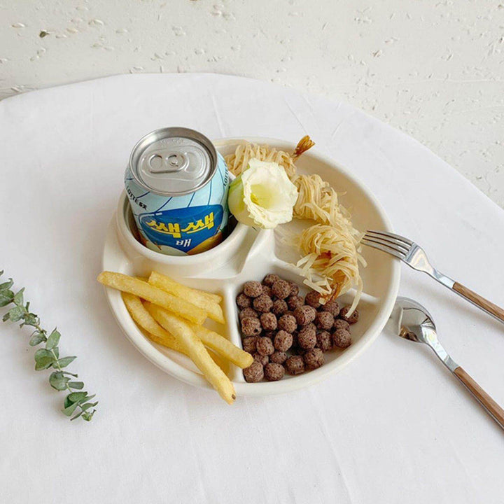 Lisslune | Portion Control Divided Food Plate