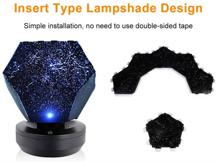 Lisslune | Planetarium Galaxy Night Light Projector