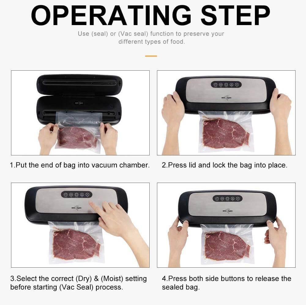 Lisslune | Food Vacuum Sealer Packing Machine