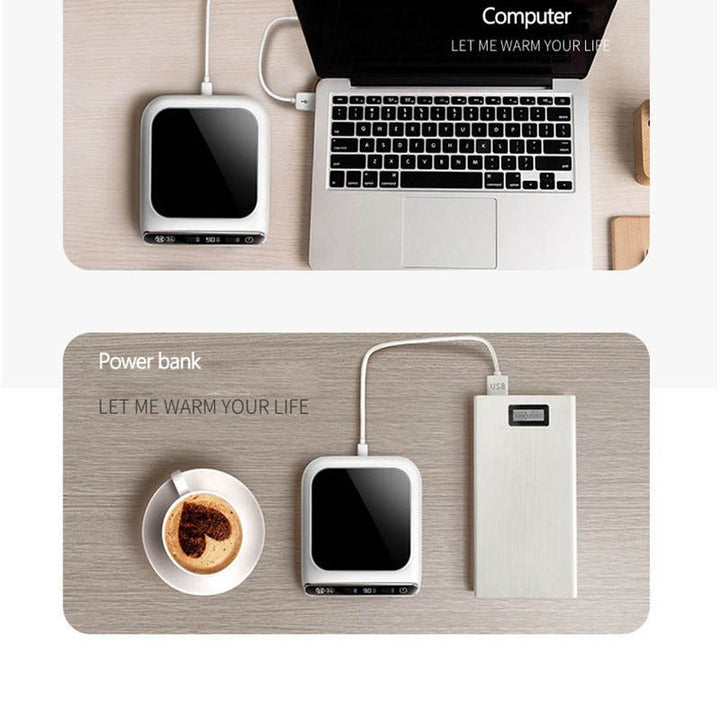 Lisslune | Elegant Smart USB Mug Warmer Coaster