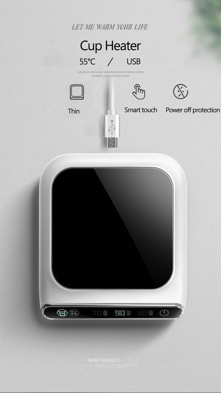 Lisslune | Elegant Smart USB Mug Warmer Coaster