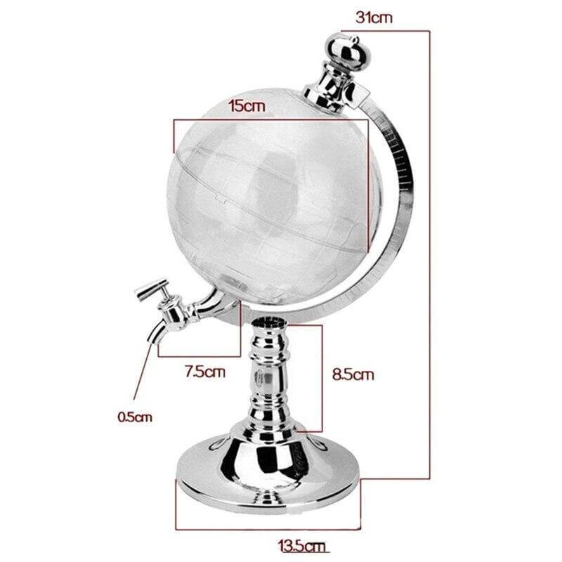 Lisslune | Elegant Globe Vintage Beverage Dispenser