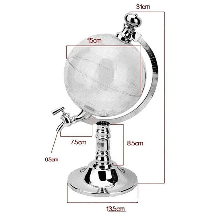 Lisslune | Elegant Globe Vintage Beverage Dispenser