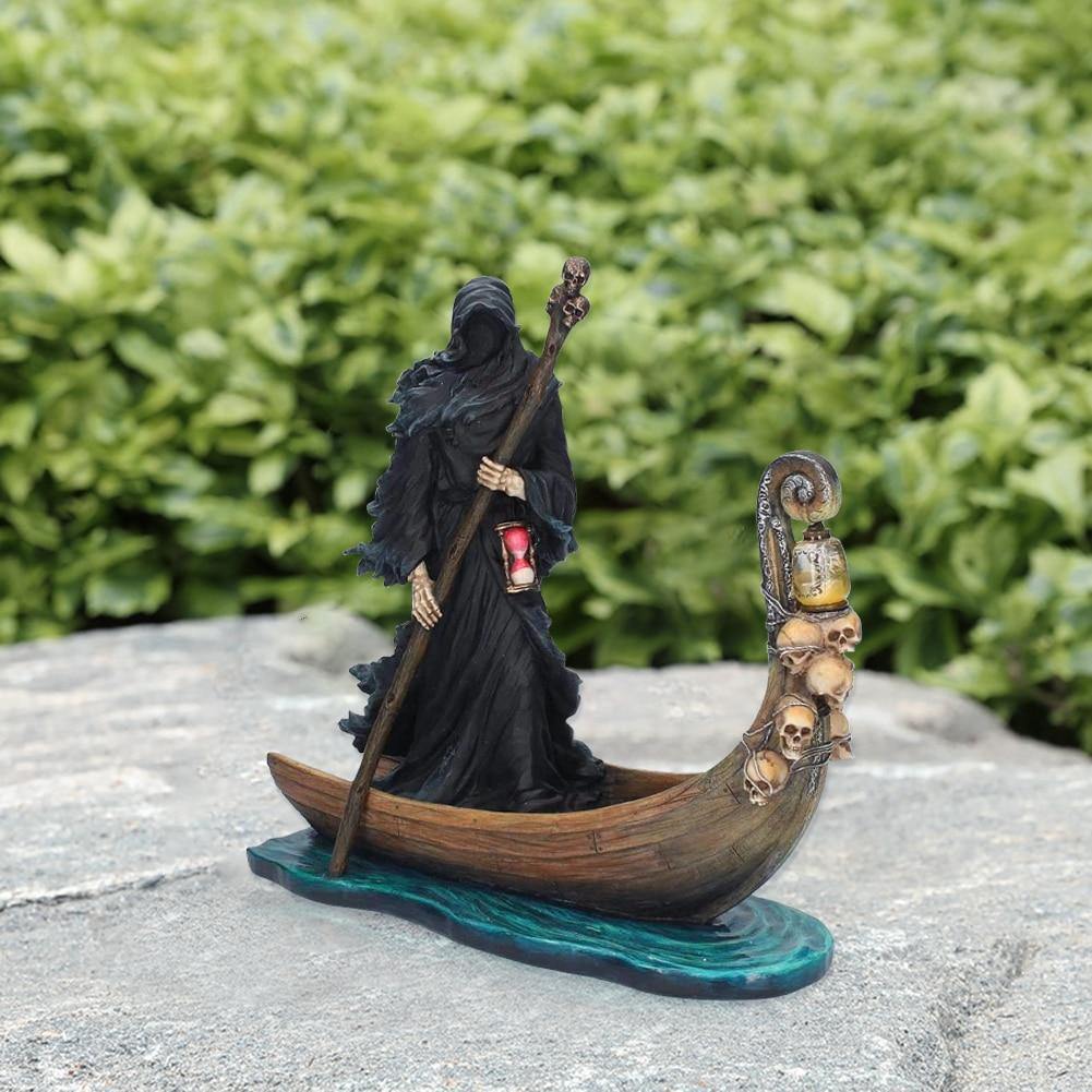 Lisslune | Scary Man Boat Resin Figurine Home Decor
