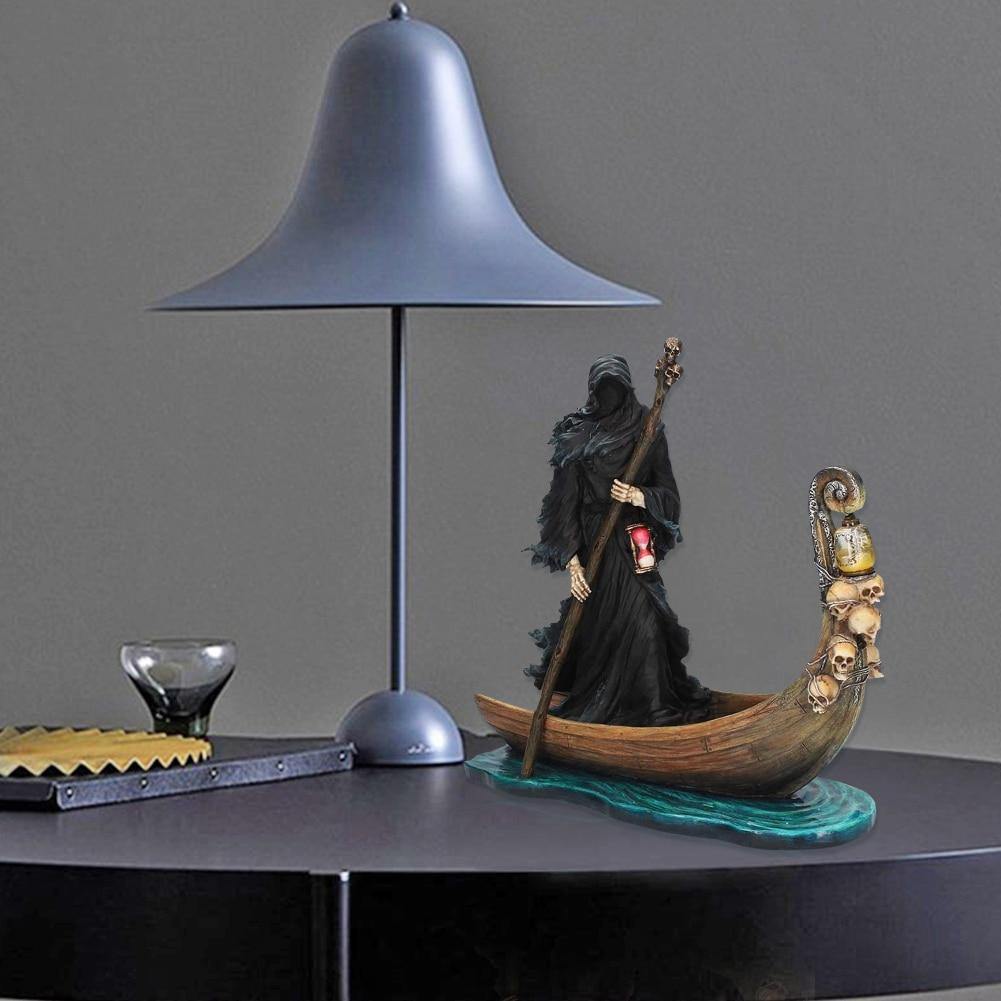 Lisslune | Scary Man Boat Resin Figurine Home Decor