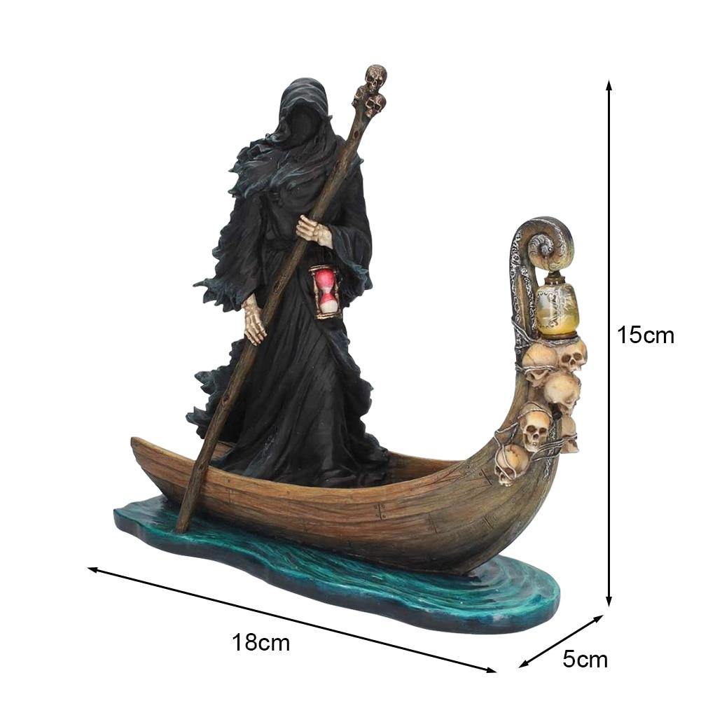 Lisslune | Scary Man Boat Resin Figurine Home Decor