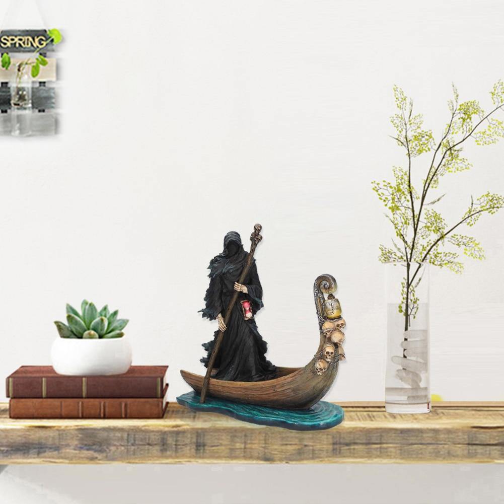 Lisslune | Scary Man Boat Resin Figurine Home Decor