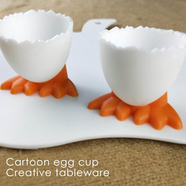 Lisslune | 4Pcs Creative Chicken Egg Holder