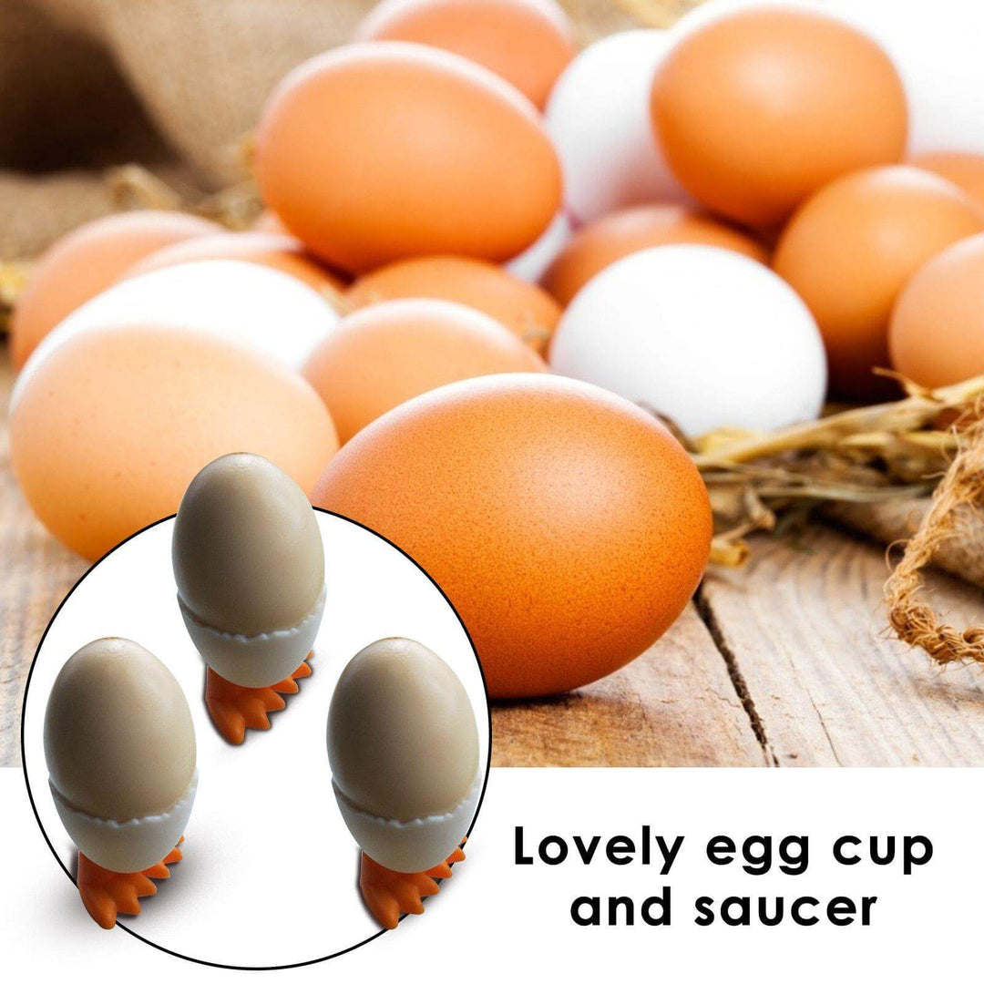 Lisslune | 4Pcs Creative Chicken Egg Holder