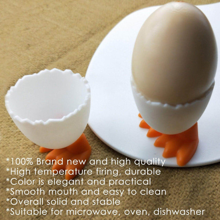 Lisslune | 4Pcs Creative Chicken Egg Holder