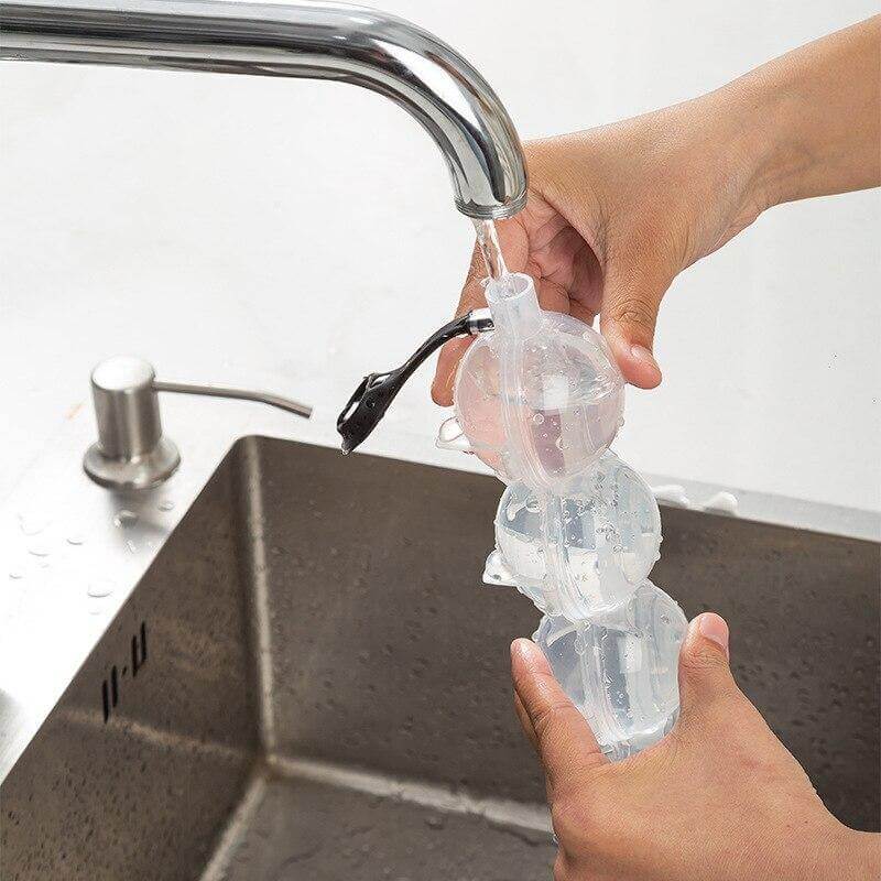 Lisslune | 4 Grid Ice Ball Maker Mold
