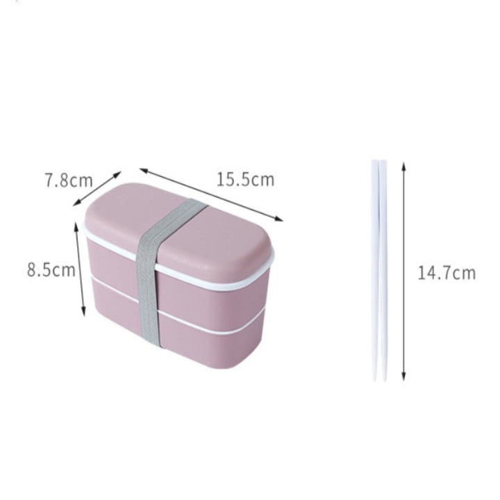 Lisslune | Double-Layer Metal Fresh Keeper Lunch Box