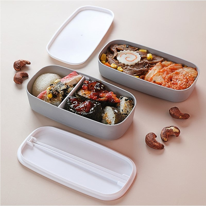 Lisslune | Double-Layer Metal Fresh Keeper Lunch Box