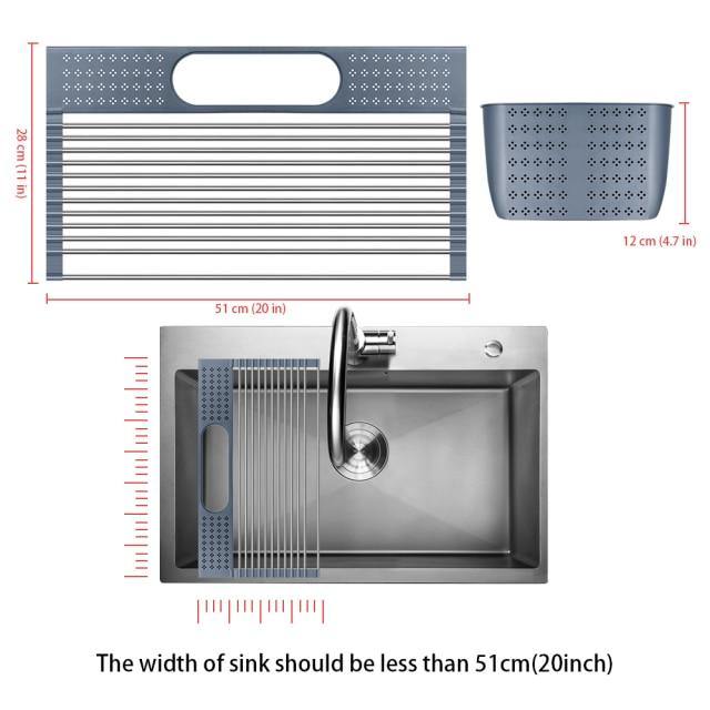 Lisslune | Multi Functional Over Sink Drying Rack