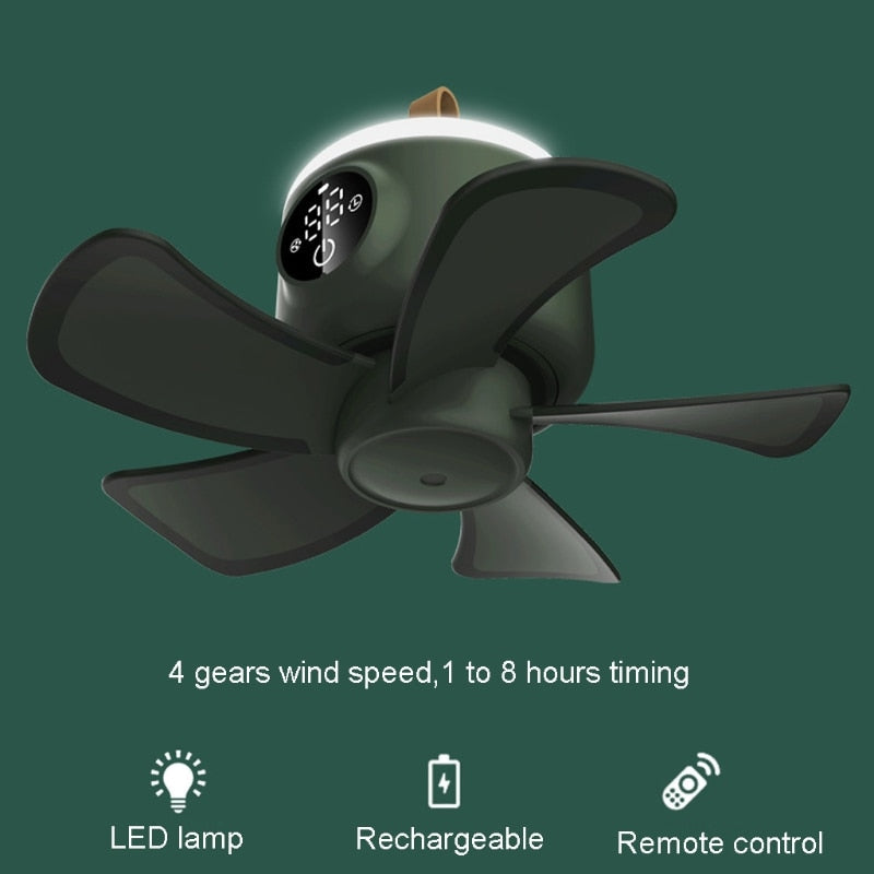 Lisslune | Remote Control Air Cooler Ceiling Fan
