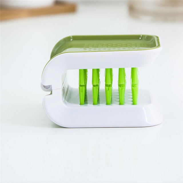 Lisslune | Double Sided Non-Slip Cleaning Brush
