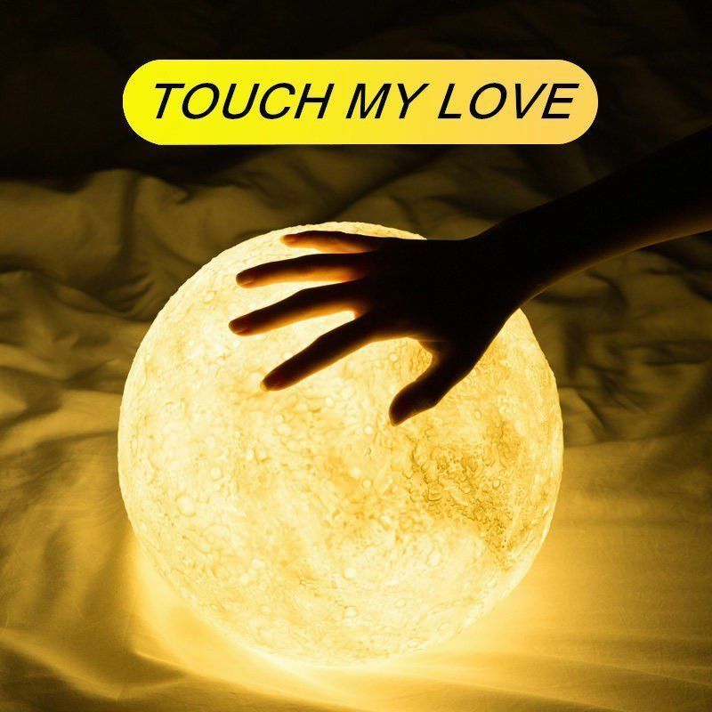 Lisslune | Ultrasonic Moon Creative Air Humidifier Led Lamp