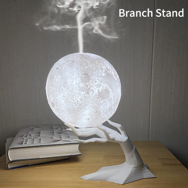 Lisslune | Ultrasonic Moon Creative Air Humidifier Led Lamp