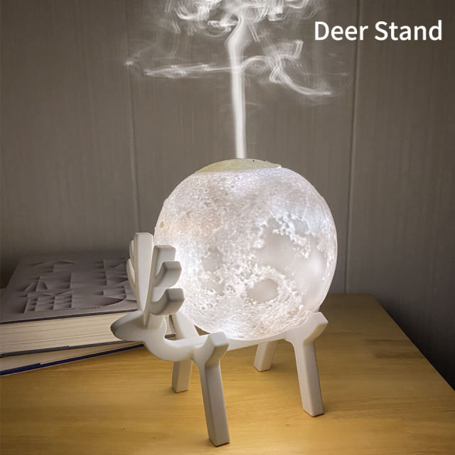 Lisslune | Ultrasonic Moon Creative Air Humidifier Led Lamp
