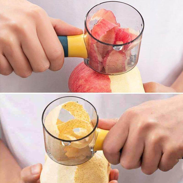 Lisslune | Stainless Steel Storage Easy Barrel Peeler