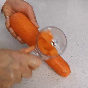 Lisslune | Stainless Steel Storage Easy Barrel Peeler