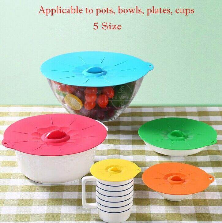 Lisslune | Silicone Stretch Bowl Lid Set