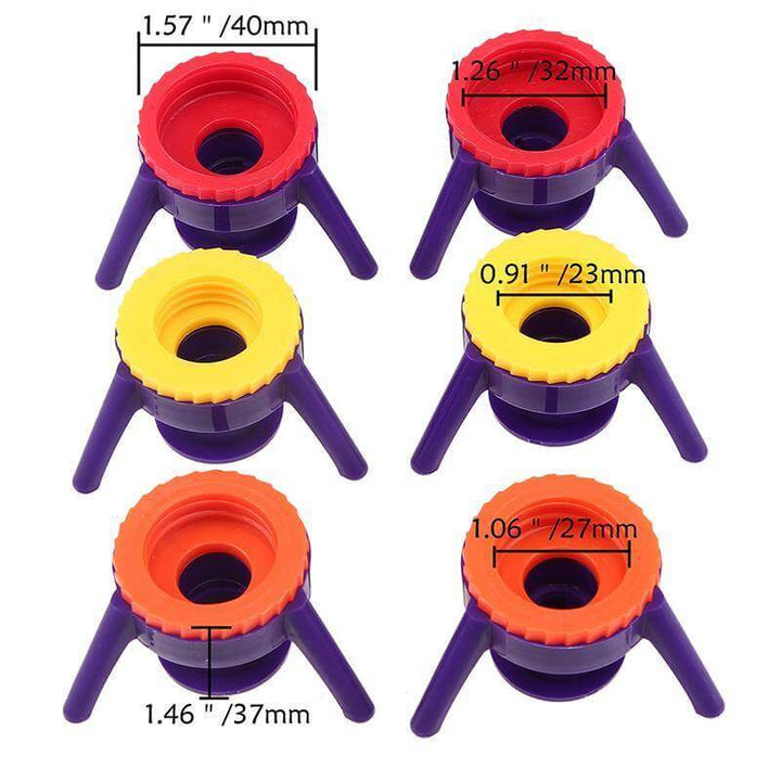 Lisslune | 6Pcs Leakproof Bottle Cap Stand