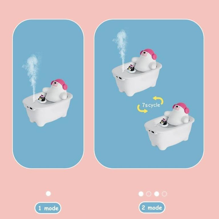 Lisslune | Polar Bear Bathtub Air Humidifier