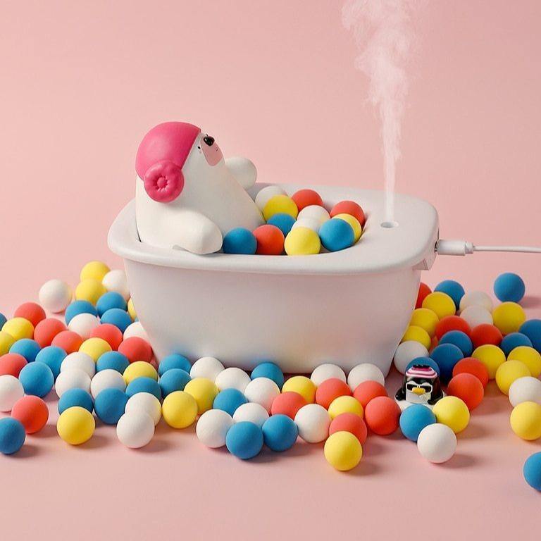 Lisslune | Polar Bear Bathtub Air Humidifier