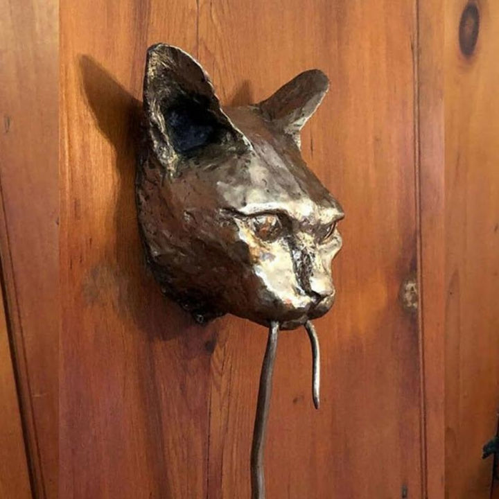 Lisslune | Creative Cat and Mouse Metal Door Knocker