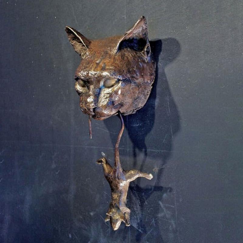 Lisslune | Creative Cat and Mouse Metal Door Knocker