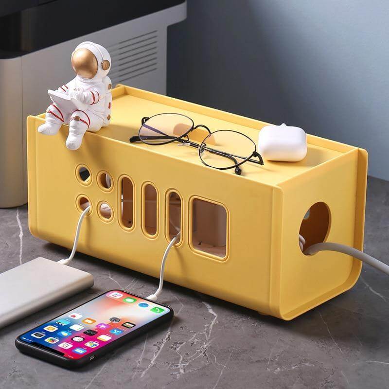 Lisslune | Colorful Easy Wire Storage Socket Organizer