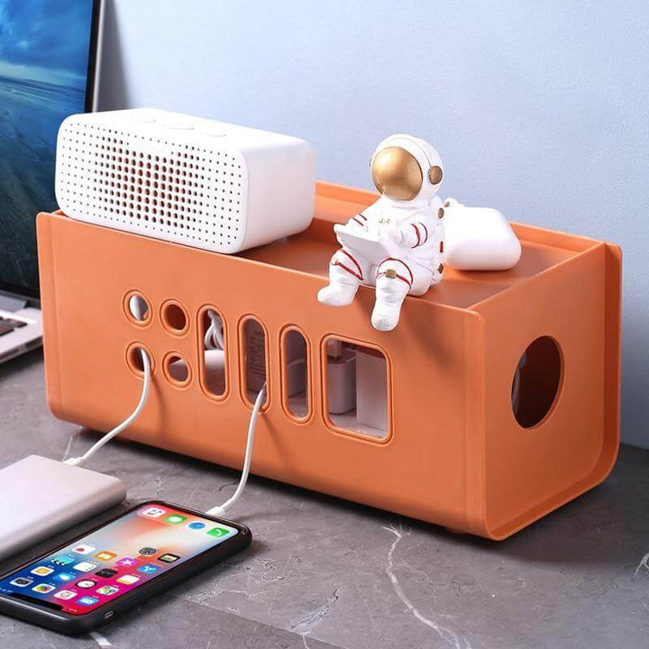 Lisslune | Colorful Easy Wire Storage Socket Organizer