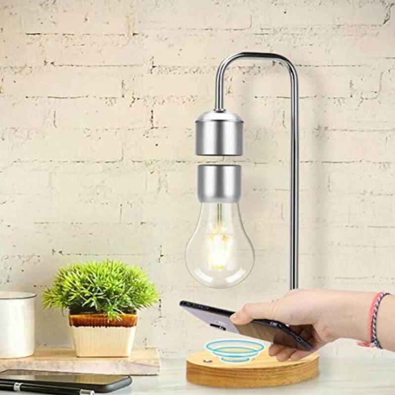 Lisslune | Magnetic Levitating Wireless Bulb Desk Lamp