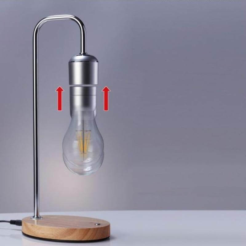 Lisslune | Magnetic Levitating Wireless Bulb Desk Lamp