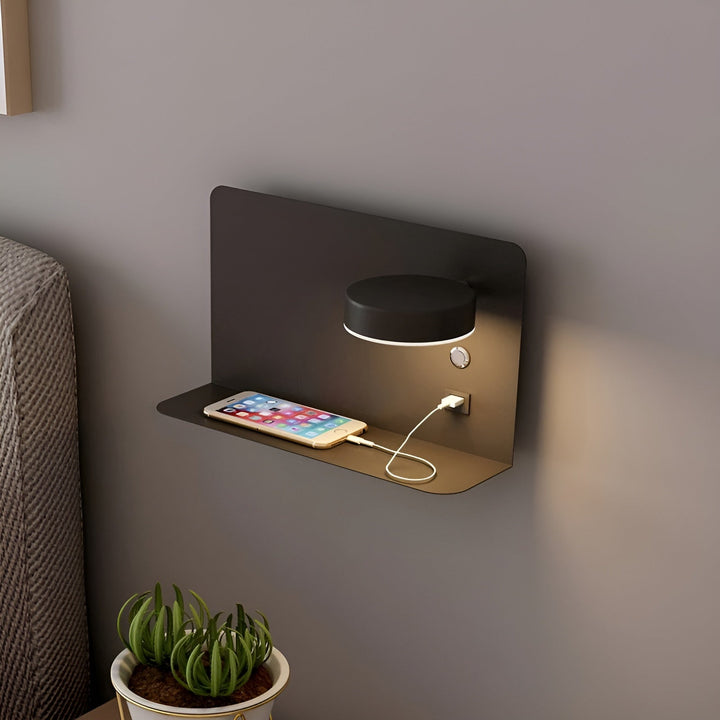 Lisslune | Wall lamp – Rechargeable elegance with USB LED lighting for a luxurious atmosphere