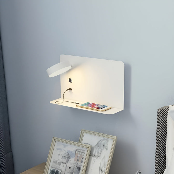 Lisslune | Wall lamp – Rechargeable elegance with USB LED lighting for a luxurious atmosphere