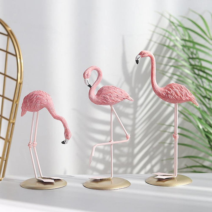 Lisslune | FlamingoGrace Elegant Flamingo Sea Statue