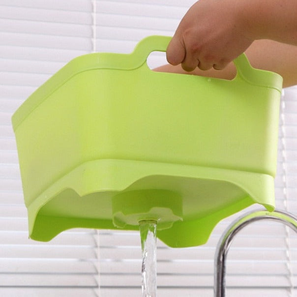 Lisslune | Portable Large Vegetable Washer Drain Basket