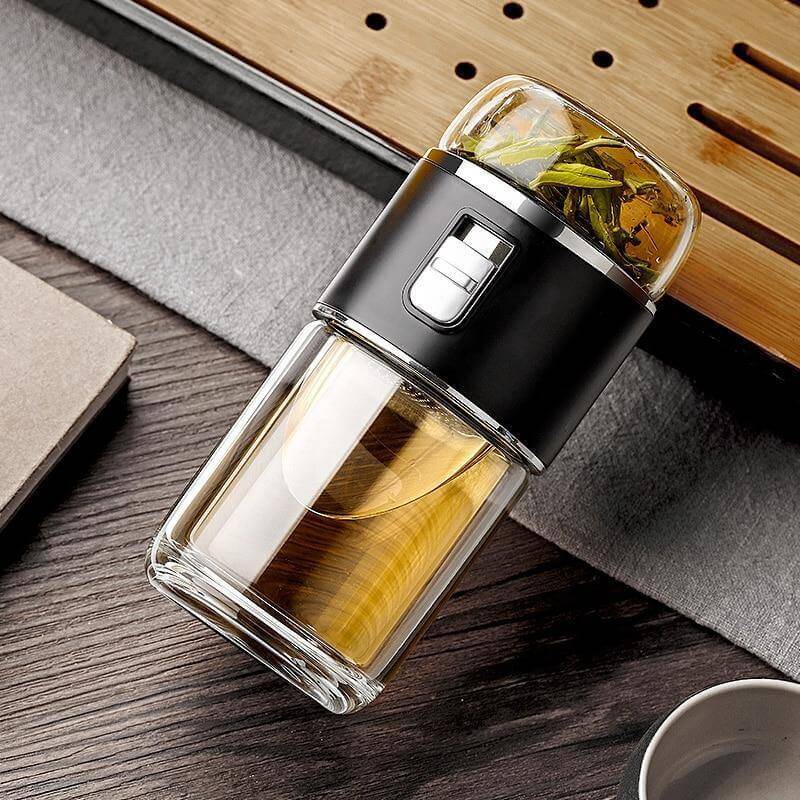 Lisslune | Double Glass Portable Eco-Friendly Tea Infuser