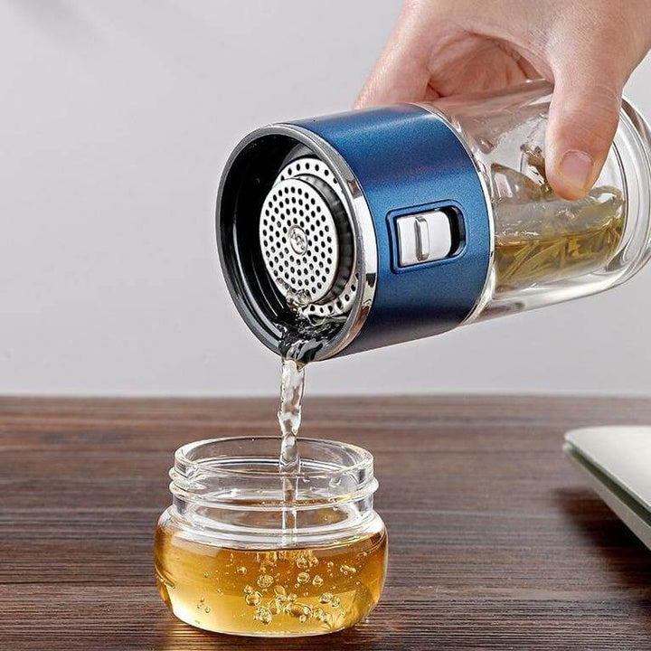 Lisslune | Double Glass Portable Eco-Friendly Tea Infuser
