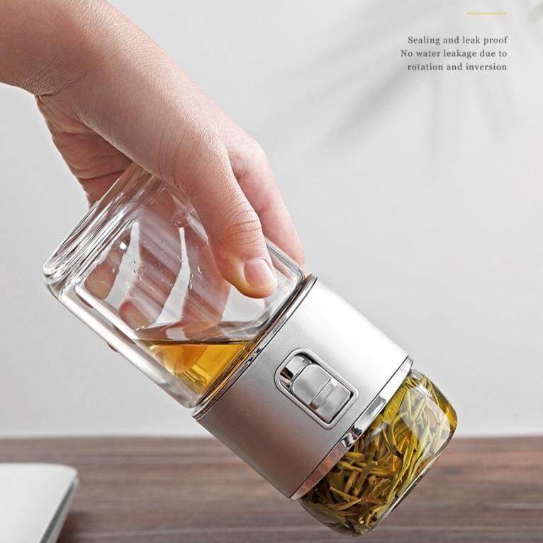 Lisslune | Double Glass Portable Eco-Friendly Tea Infuser